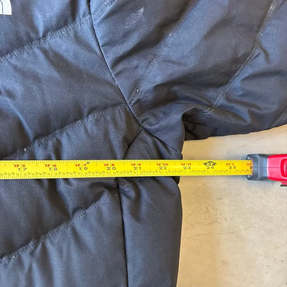 y2k vintage north face fur puffer jacket